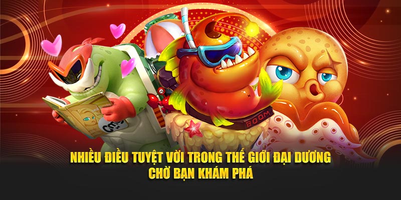 Nhiều điều tuyệt vời trong thế giới đại dương chờ bạn khám phá